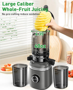 GlowWise triple-filter system minimizes foam for richer flavor