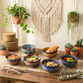 Glowworm bowls designed for home or small restaurant table settings.