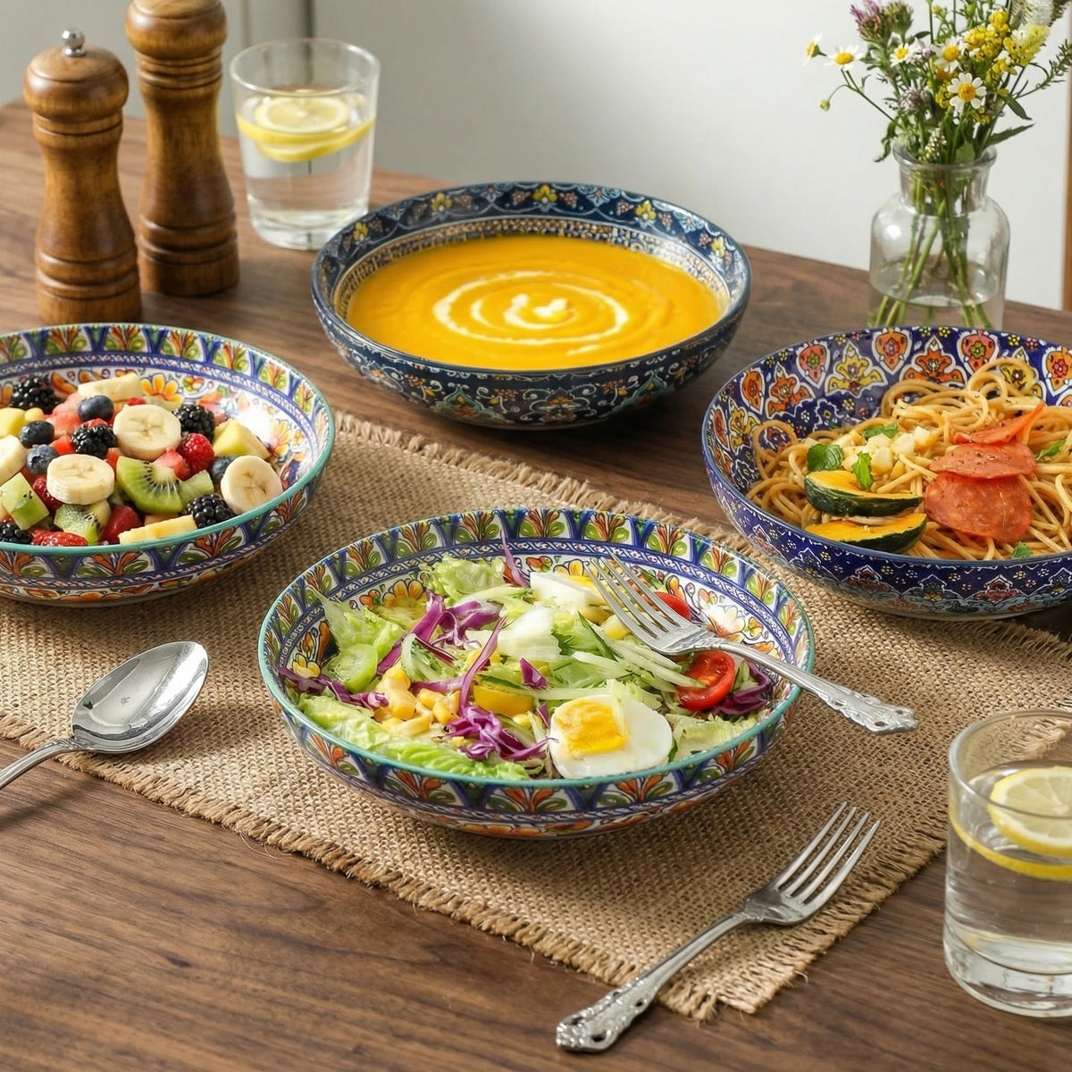 Glowworm close-up shows durable glaze and vibrant finish.