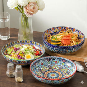 Glowworm bowls ideal for dinner servings and meal-prep versatility.