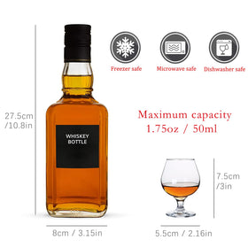 Glsairy eight shot glasses in premium gift box ready for gifting
