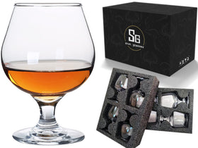Glsairy shot glasses arranged on a tasting table