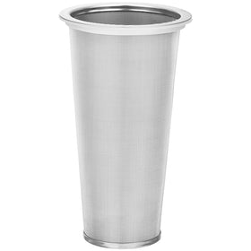 Glyntrof cold brew filter showcases secure jar fit for wide-mouth jars.