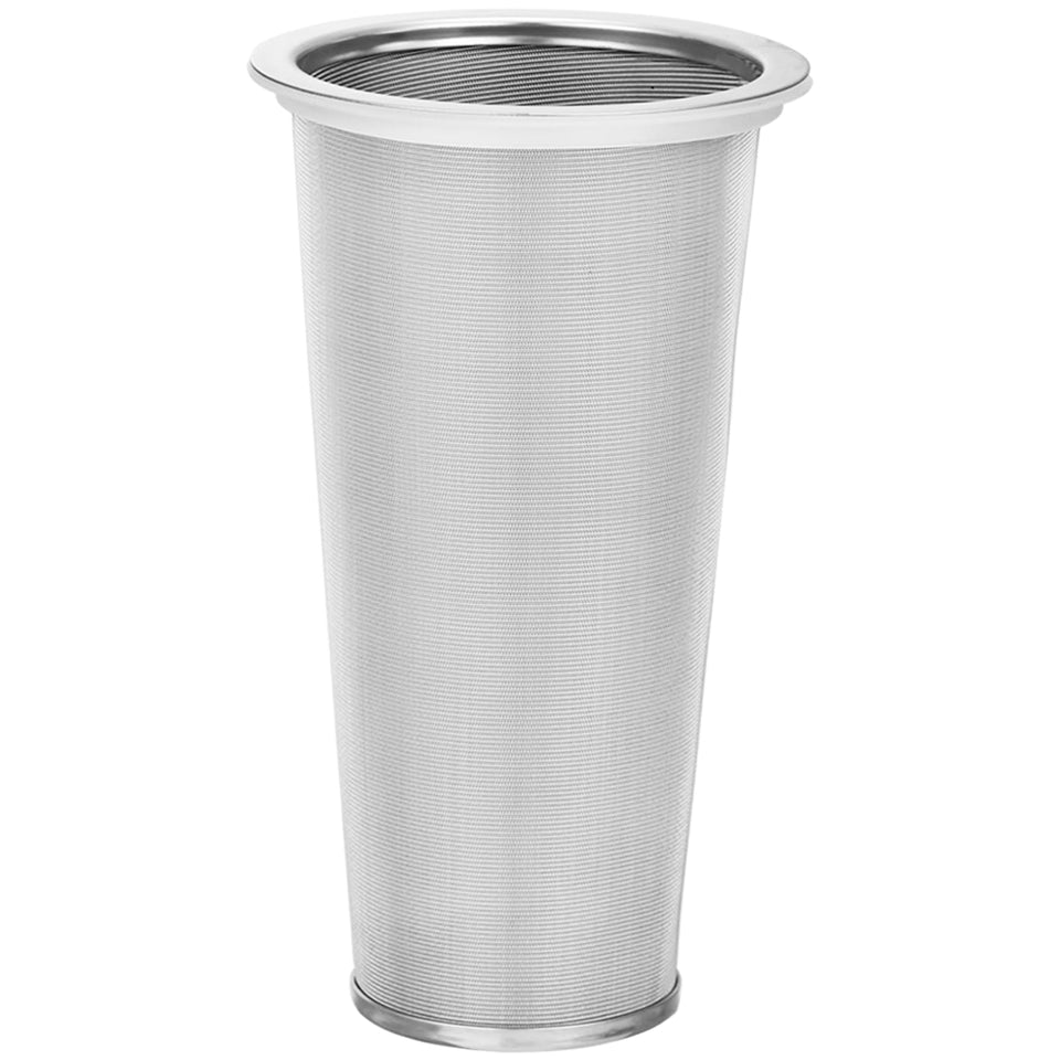 Glyntrof cold brew filter showcases secure jar fit for wide-mouth jars.