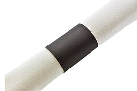 Box of 2,500 napkin bands ready for large events and service.