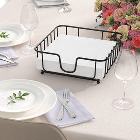 GMFINE napkin holder bottom with anti-slip feet prevents slips