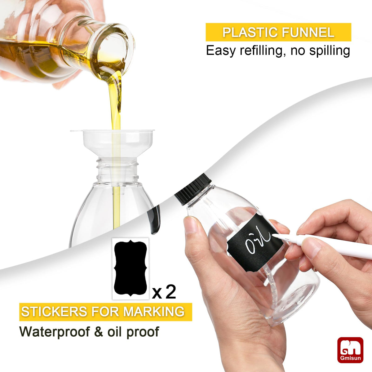 GMISUN oil sprayer uses food-grade plastic for safe daily use