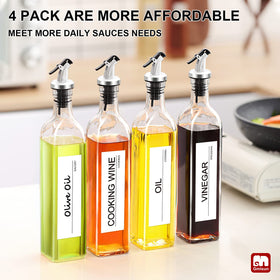 GMISUN kitchen setup with four dispensers organizing your pantry.