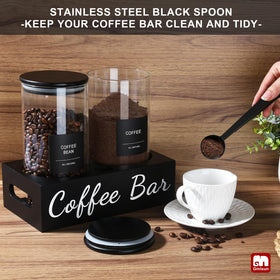 GMISUN stainless steel scoop doubles as a bag clip to seal opened coffee bags.