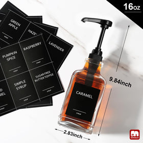 GMISUN thickened-glass bottle with sturdy base resists daily use.