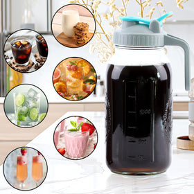 GMSWEET silicone-seal lid provides airtight, leakproof storage in fridge