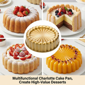 Fluted flower shape adds a decorative touch for gatherings.