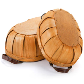 Goaste rustic storage basket for breads, fruits, and snacks