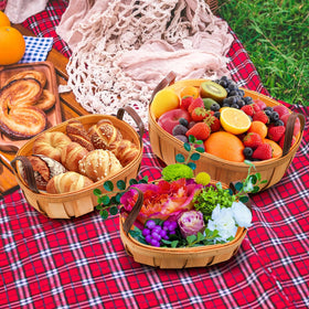 Goaste restaurant service basket for bread and display