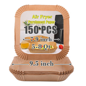 GOAUS air fryer square paper liner keeps baskets clean and food crispy