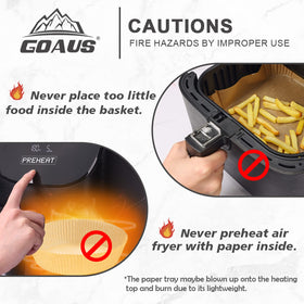 GOAUS liner is microwave and oven safe for versatile cooking
