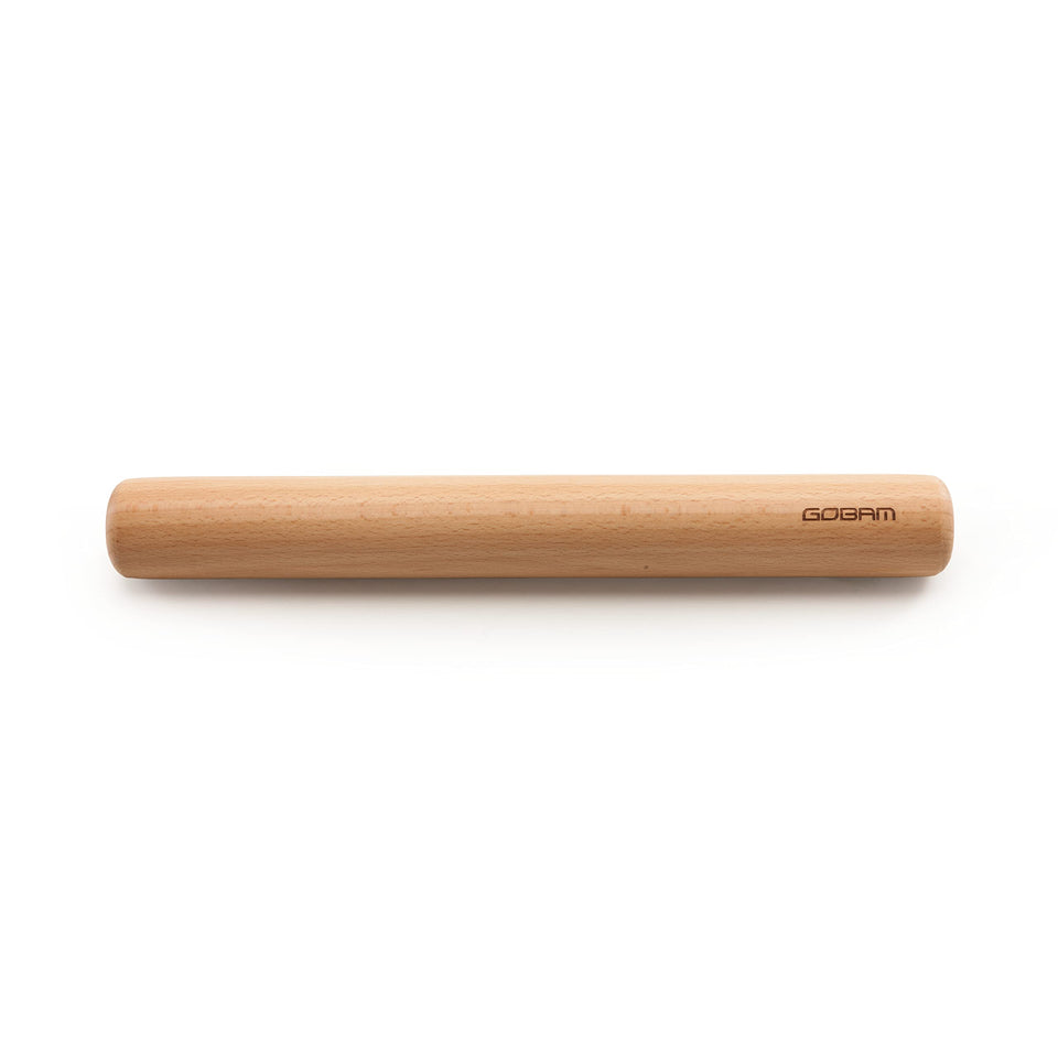 GOBAM Wood Rolling Pin Small Dough Roller ideal for chapatis and cookies.