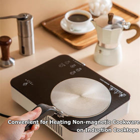Gocoffun heat diffuser plate, three-layer construction, durable and efficient