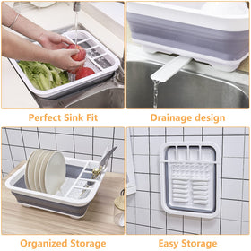 Goderewild 360-degree swivel drain directs water into the sink for cleanliness.
