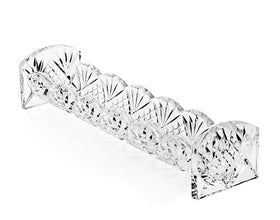 Godinger Dublin Cracker Tray on a table, perfect for appetizers and festive snacks.