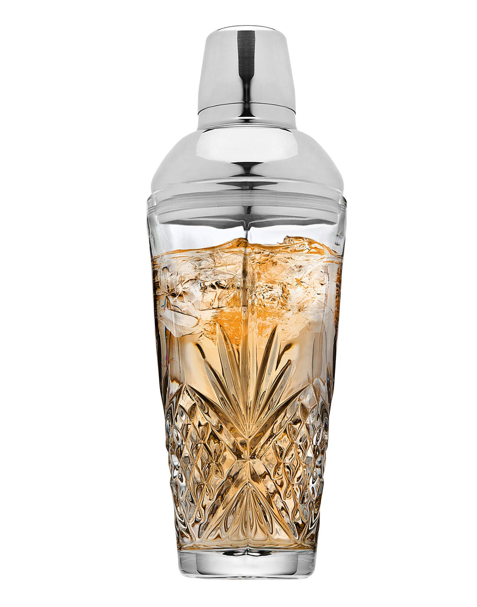 Godinger Dublin crystal martini shaker 17oz for elegant cocktails