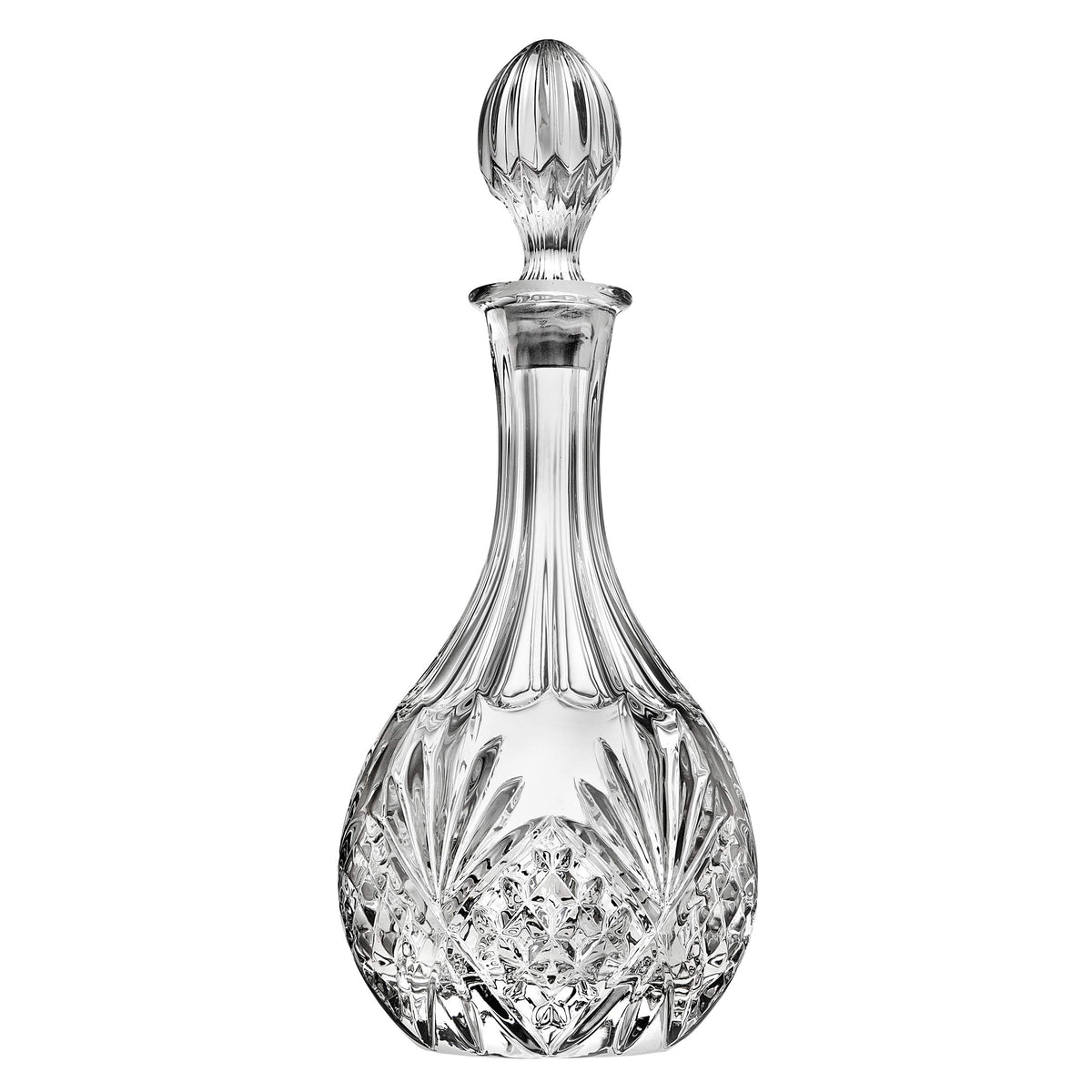 Godinger Dublin decanter stopper adds sparkle and secure seal for luxury drinks