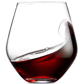 Godinger lead-free crystal is dishwasher safe for easy cleaning.