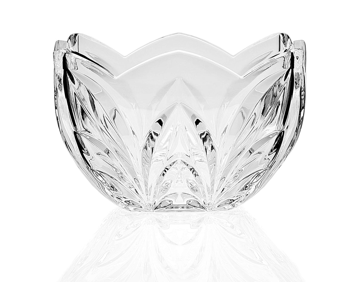Godinger Square Bowl Shannon Crystal for elegant desserts and gifts