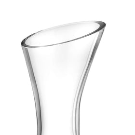 Godinger wine decanter carafe features crystal detail elevating table presentation.