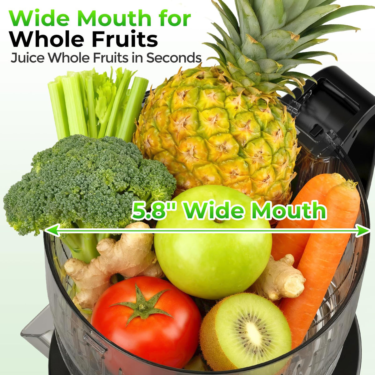 Godspeeds juicer slow masticating extraction preserves flavor with gentle pressing