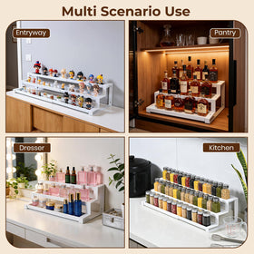 GOENDR rack can mount on a wall for vertical storage when space is tight.