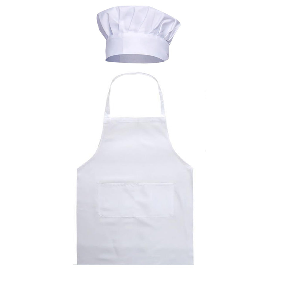 GOESUP chef apron set with mushroom hat for a professional kitchen look