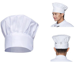 GOESUP adjustable chef hat with elastic back for a comfortable fit