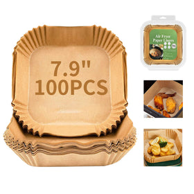 GOFFUGT air fryer liner with bowl shape keeps food contained and fryer clean