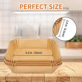 GOFFUGT disposable liners, bowl-shaped for simple prep and disposal after cooking