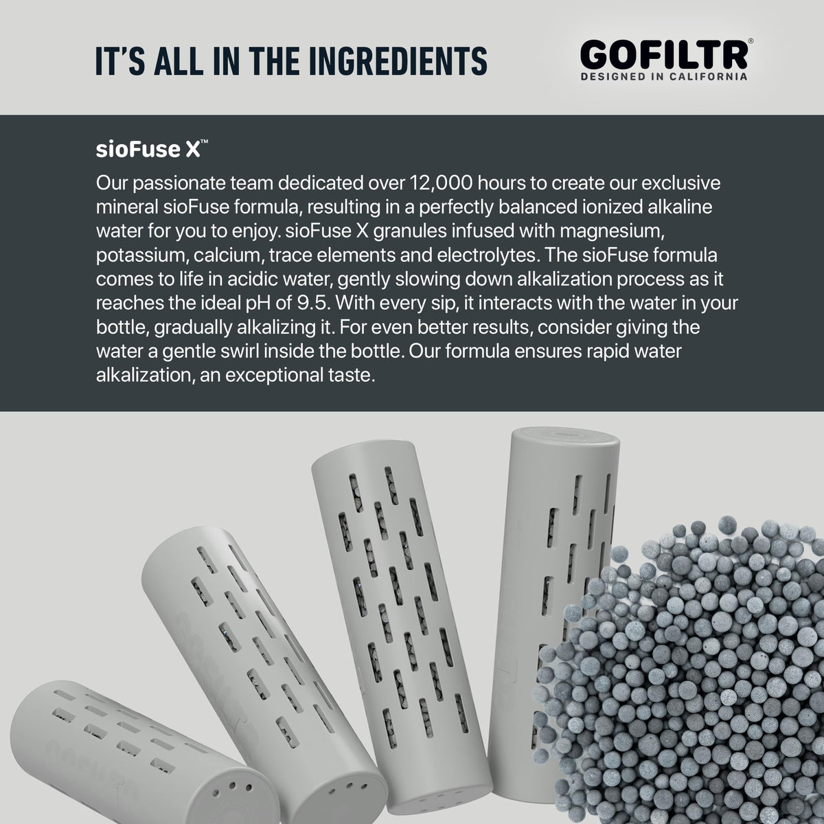 GOFILTR made-in-los-angeles label emphasizes quality and craftsmanship.