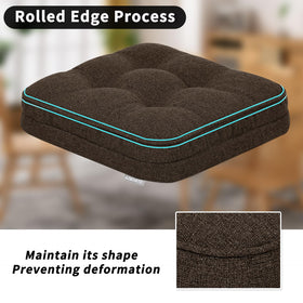 GOFORIT 16x16 inch cushions fit most chairs