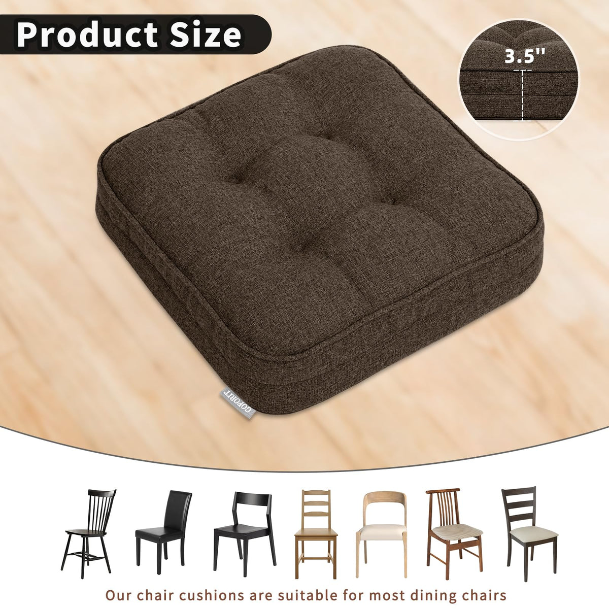 GOFORIT durable polyester fabric adds texture and lasting comfort