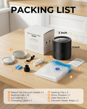 gofuch vacuum bags two-pack for versatile storage options