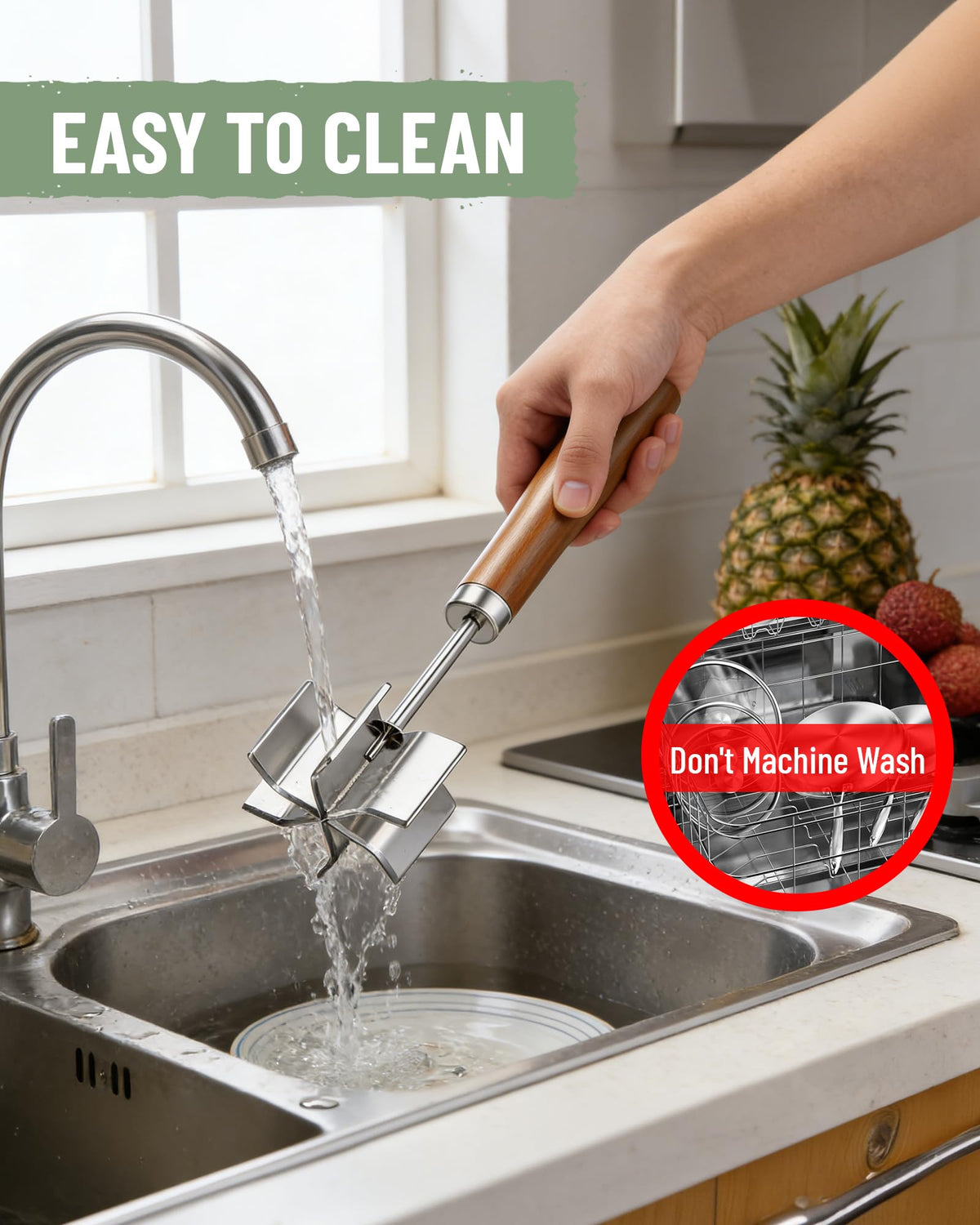 Gogeffor multi-functional kitchen gadget for meats and vegetables.