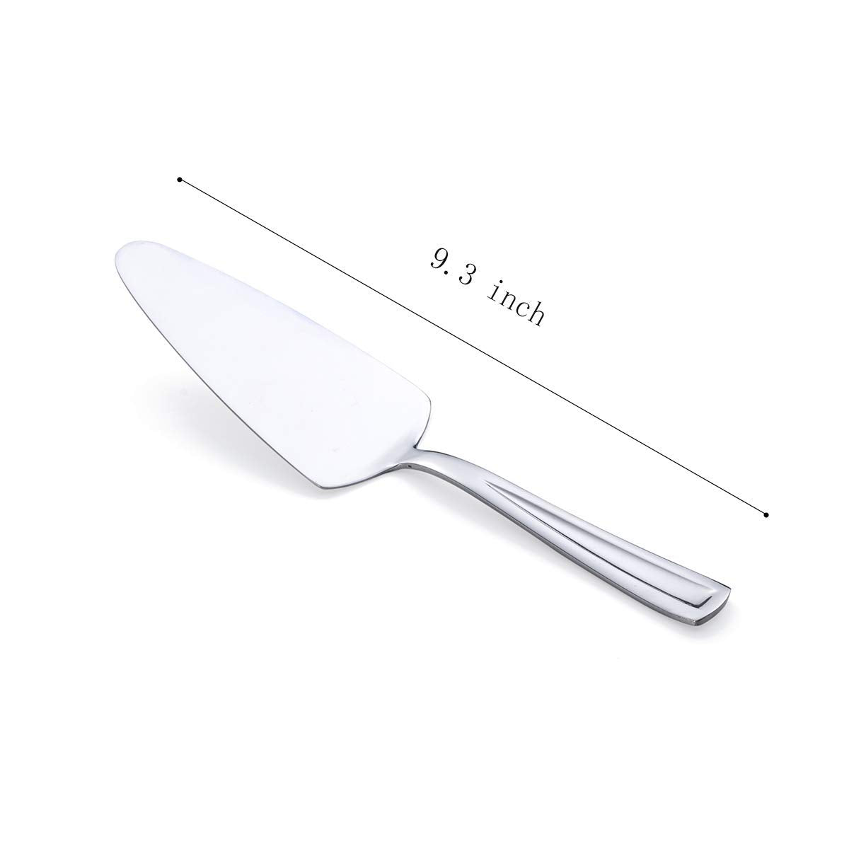 GoGeiLi 3-piece pie server set shown for versatile cake and pie serving.