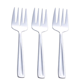GoGeiLi 9.5-inch large serving fork for pasta, easy serving at family dinners.