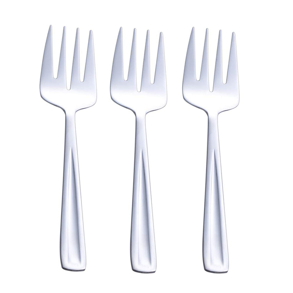 GoGeiLi 9.5-inch large serving fork for pasta, easy serving at family dinners.