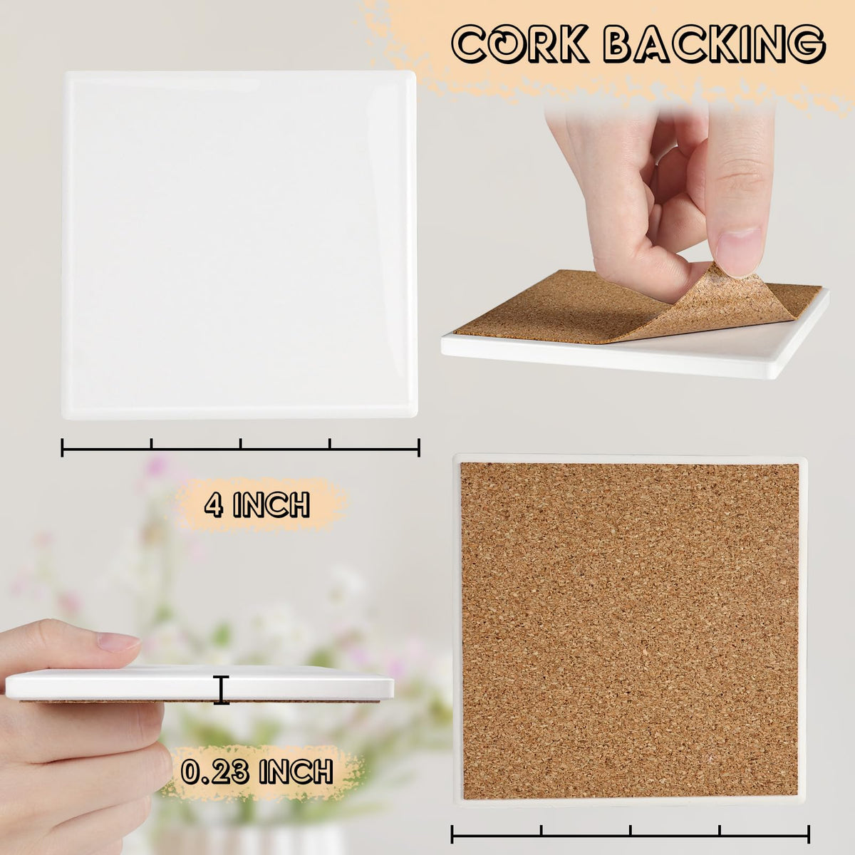 GOH DODD kaolin ceramic surface supports vivid sublimation results.