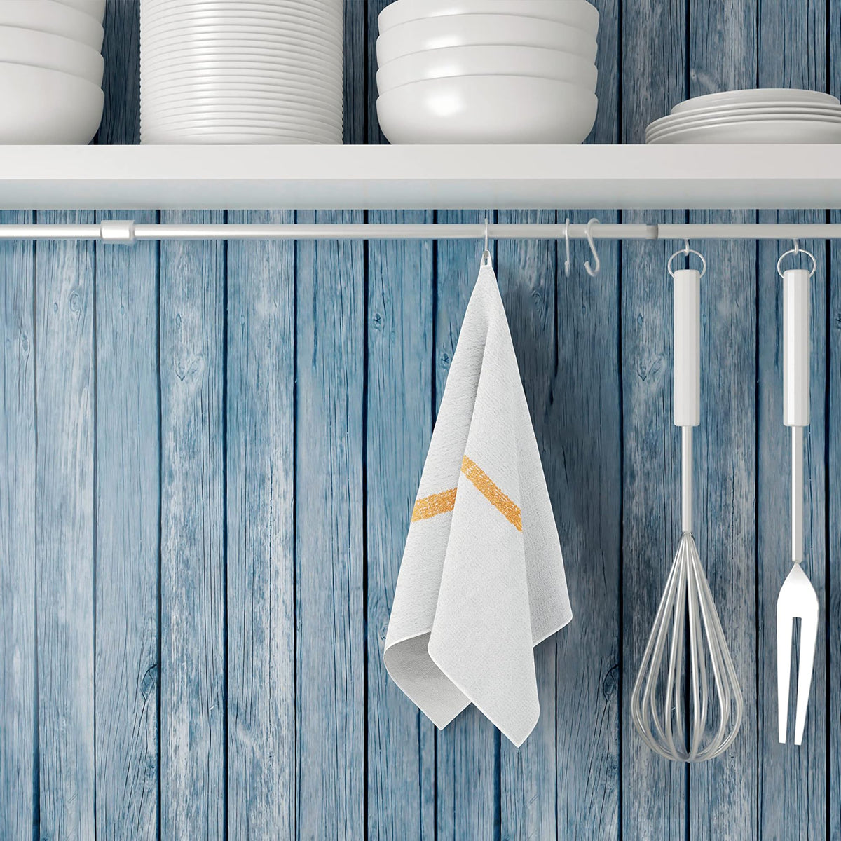 GOLD TEXTILES bar mops showing absorbent texture for quick spill cleanup