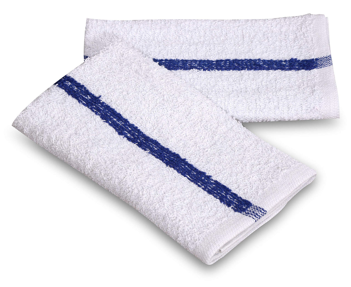 GOLD TEXTILES white cotton blend bar mop versatile use