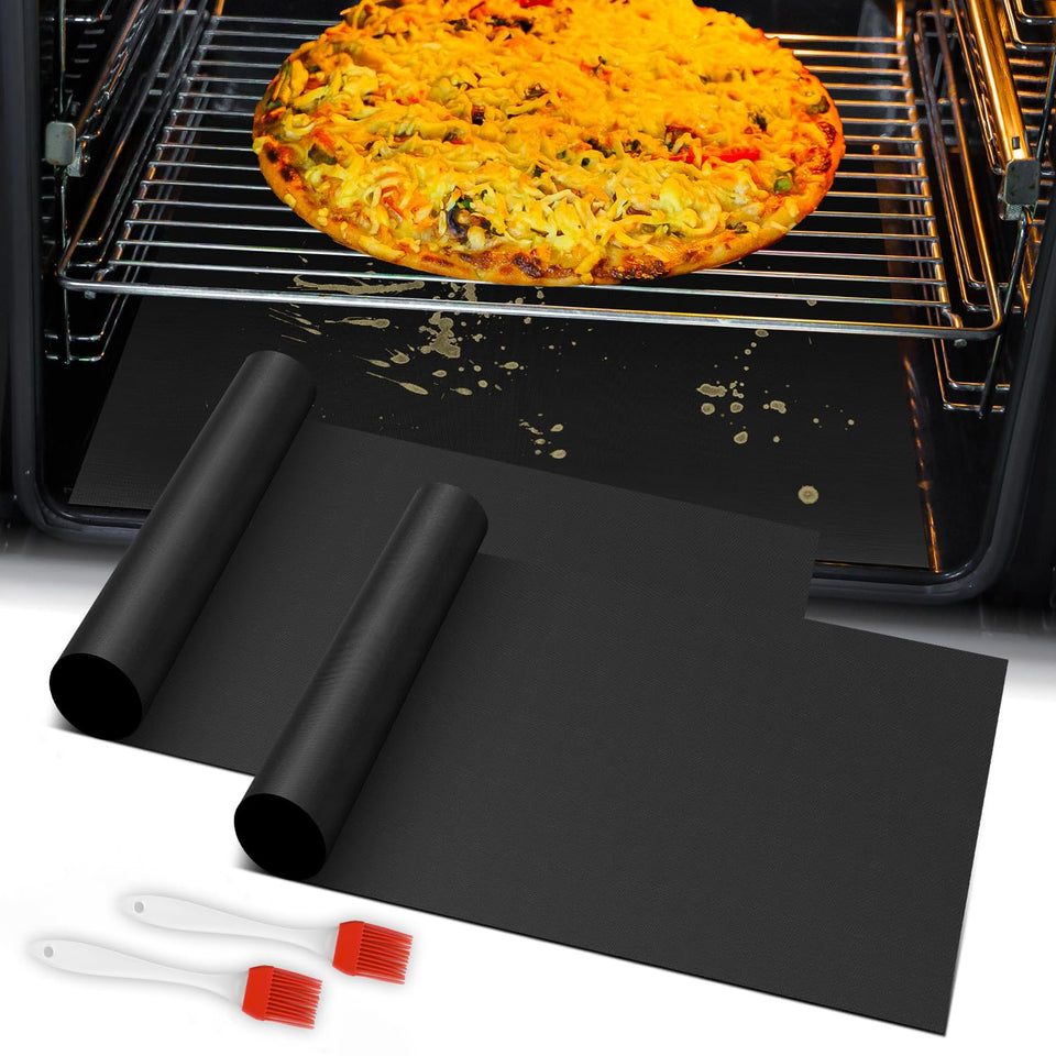 Goldeer oven liner bottom protector guarding oven floor from spills and splatters.