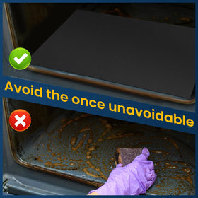 Goldeer heat-resistant liner endures up to 500°F for versatile cooking.