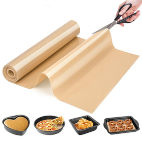 Goldeer silicone baking mat roll with heat-resistant surface for oven use.