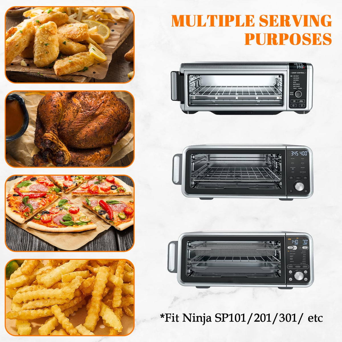 Golden Associate liners resist heat up to 428°F for oven use